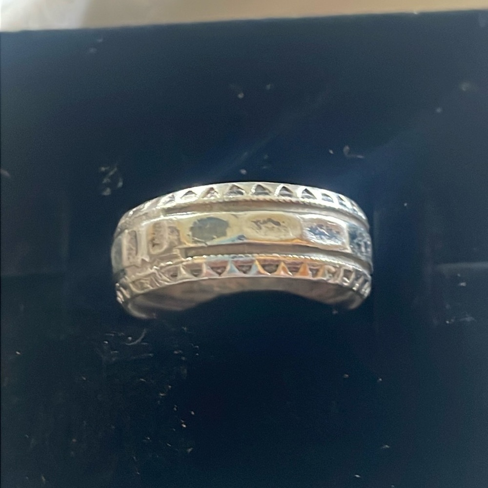 Sterling silver ring size 7